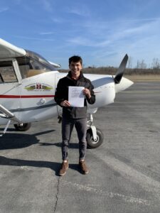 The day I passed my commercial pilot checkride!